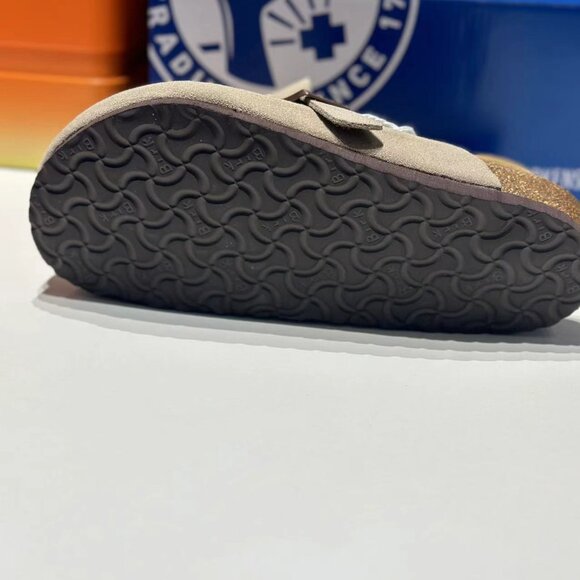 Birkenstock Boston Suede Taupe - Picture 8 of 8